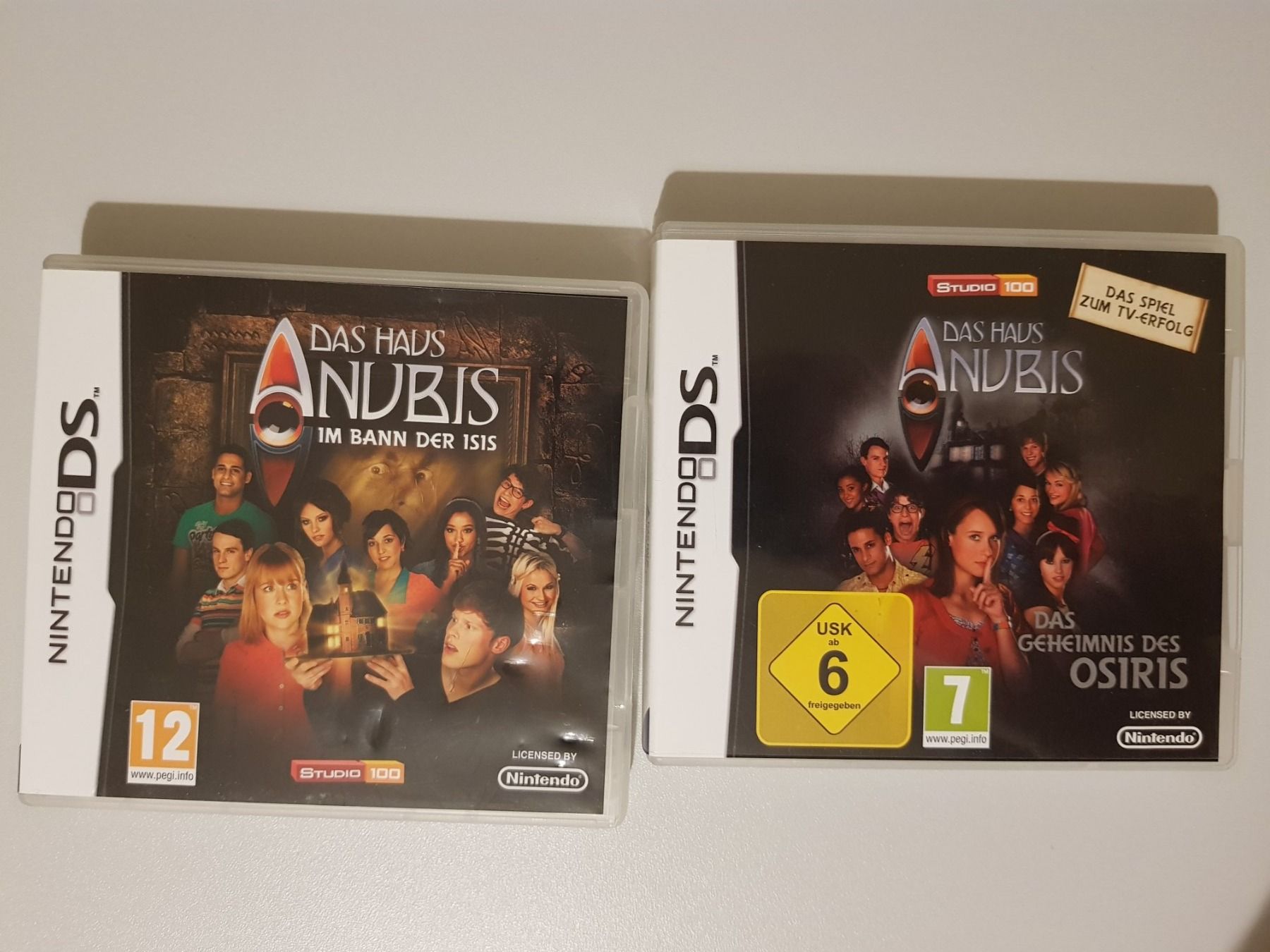 Nintendo Spiele: 2x Das Haus Anubis /DS – Gebraucht aus Münchenstein von 2DGames