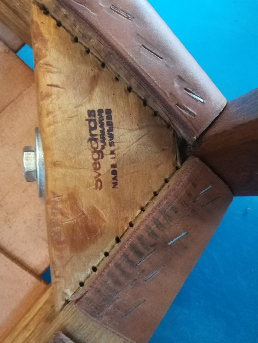Sedie: Dänischer/Schwedischer Teak Stuhl – Usato da Münchenstein venduto da Polsteratelier.Nobs 3