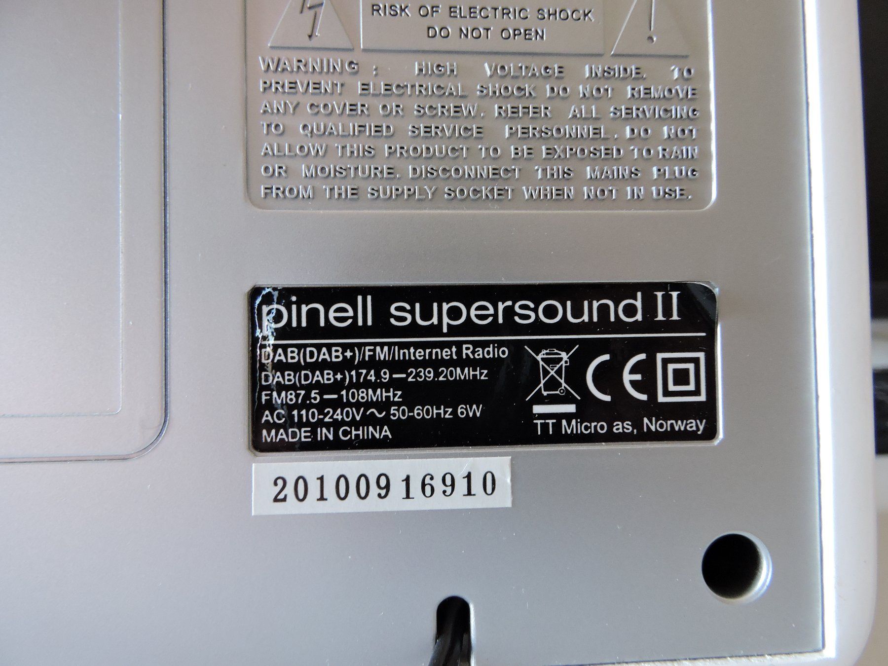 Radio: PINELL DAB+/Internetradio Supersound II – Usato da Hauptwil venduto da Borusse01 7