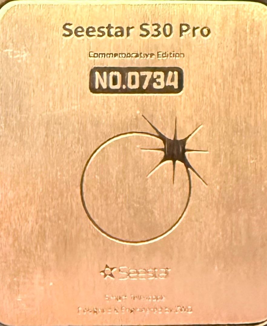 Zwo Telescopi: Seestar S30 Pro Total Solar Eclipse Edition Teleskop – Nuovo (secondo la descrizione) da Niederscherli venduto da Cq3po0 5
