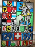 Glasmalerei 700Jahre Eidgenossenschaft