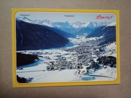 Ak Davos Gesamtansicht Winter