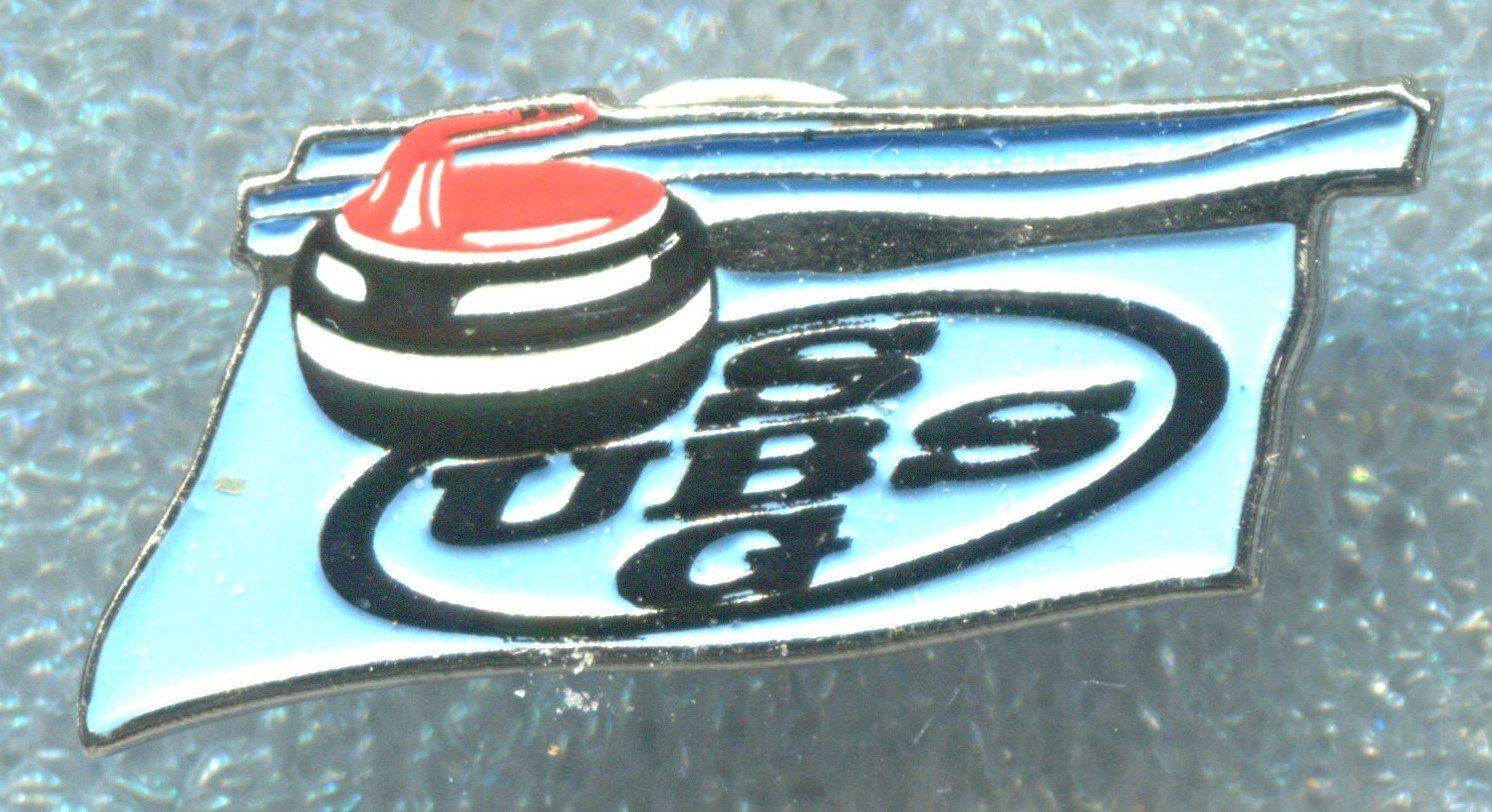 UBS Placchette & Badge: UBS  Curling – Usato da Winterthur venduto da Sammleroase