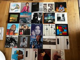 LP Sammlung Singer-Songwriter 2, 24 LPs, div. Pressungen