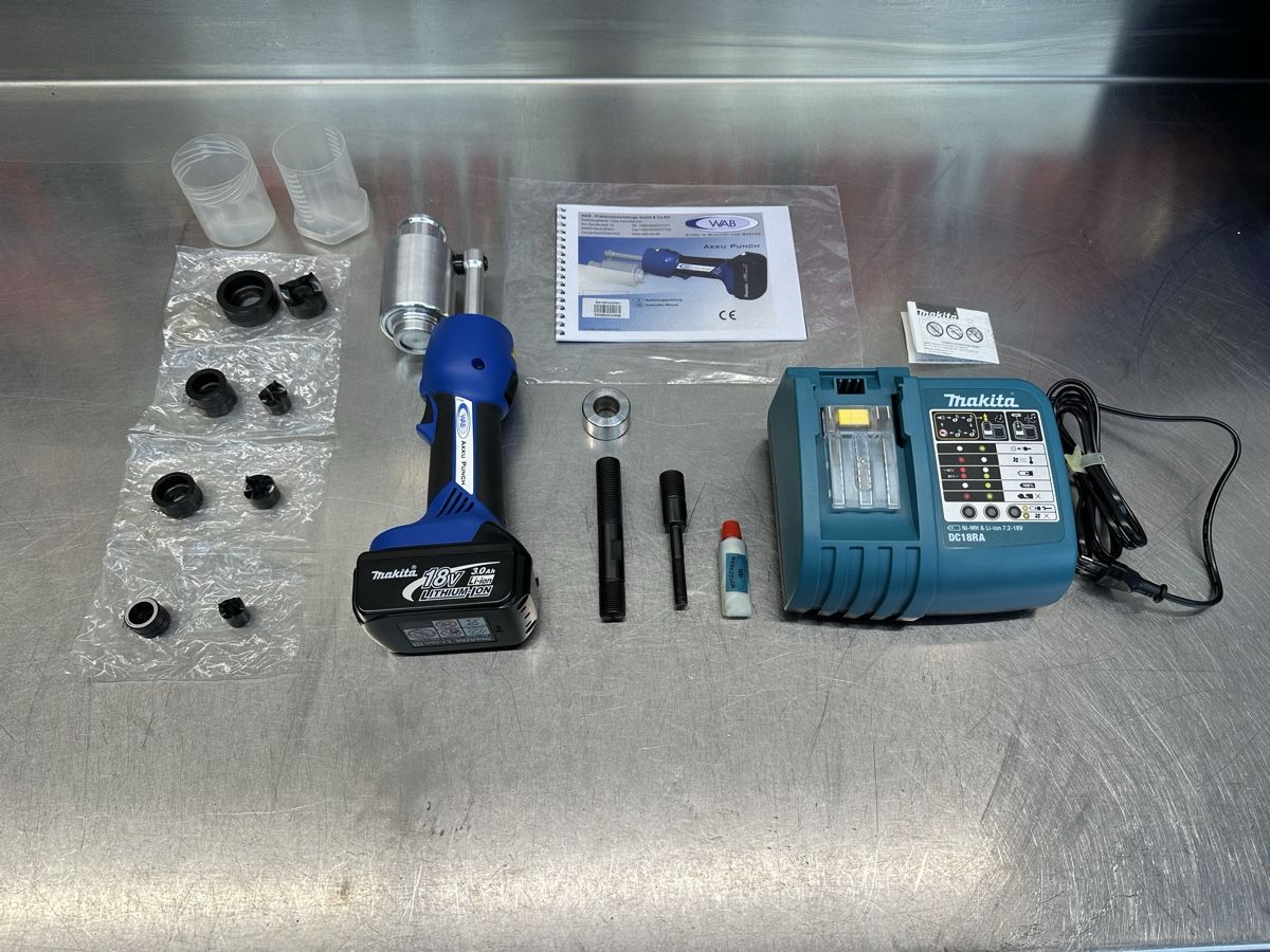 Makita Tutte le macchine: NERIOX Akku-Hydraulikstanze – Nuovo (secondo la descrizione) da Schwende venduto da weesli 1