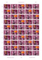 1978 SUVA sicher arbeiten ganzer Bogen postfrisch