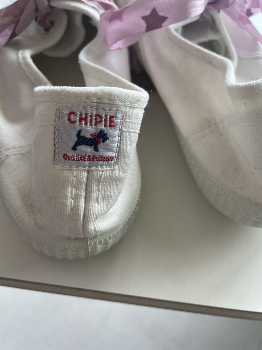 Scarpe per ragazze: weisse Turnschuhe Gr. 34 – Usato da Ipsach venduto da Rena-b 2