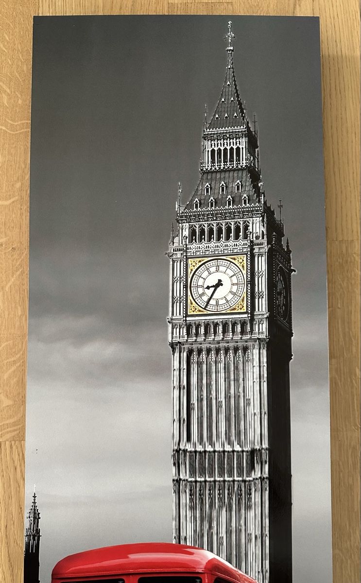 Foto & Immagini: London Bild mit Bus und Big Ben – Usato da Sumiswald venduto da Sigmund90 1