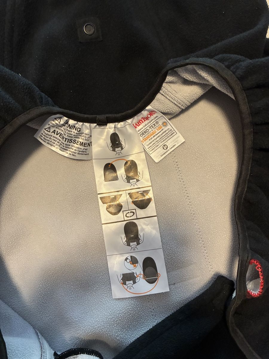 Babybjörn Bauch- & Rückentragen: BabyBjörn fleece cover – Gebraucht aus Zürich von p.kanne 2