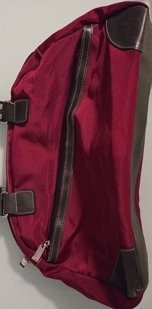 Sac bandoulière bordeaux élégant - parfait pour l'automne!