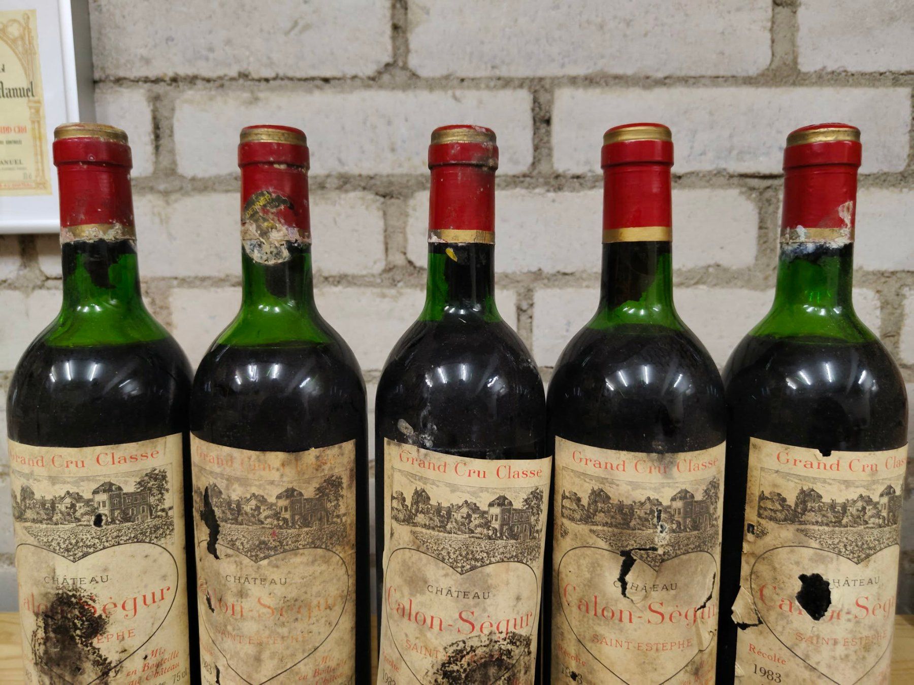 Vins: 5x 1983 Château Calon-Ségur – Neuf (Voir description) à Münchenstein par wusmarino 2