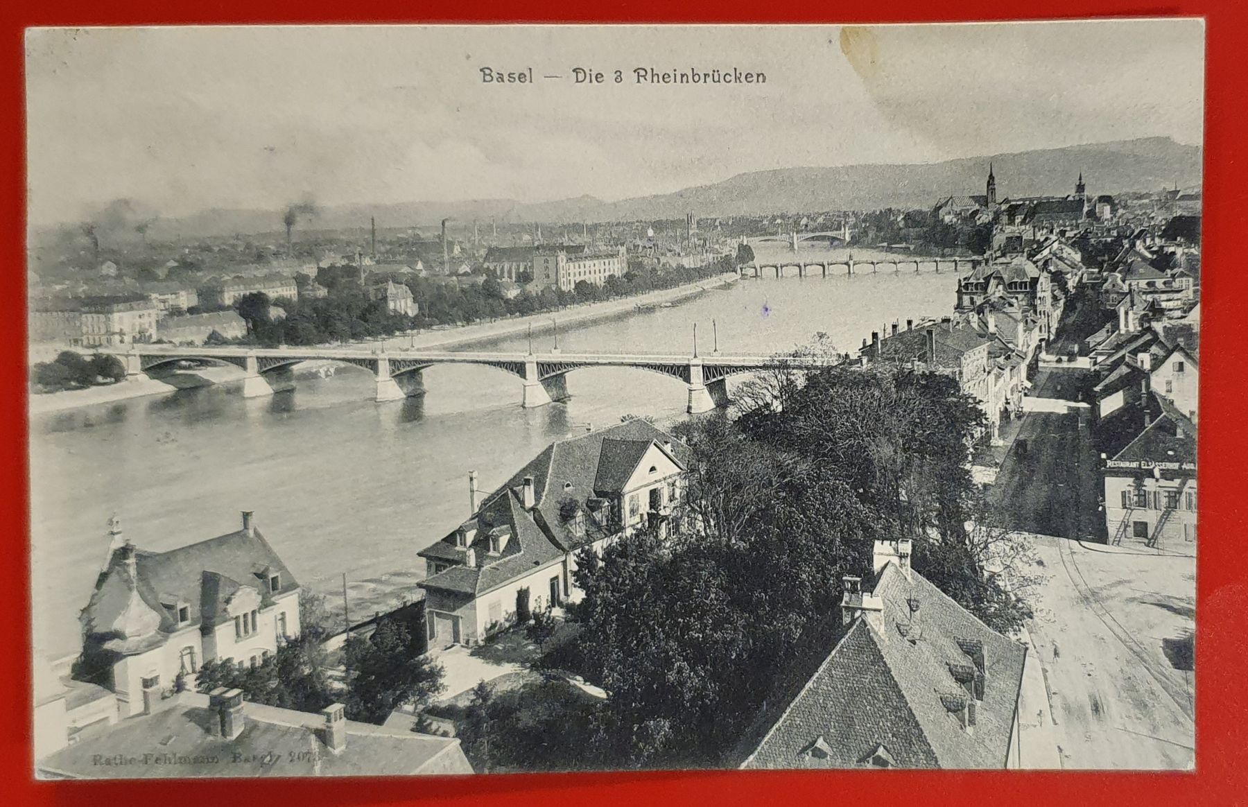 Cartoline postali: 2 Ansichtskarte von Basel 1903/05 – Usato da Kreuzlingen venduto da Rschweiz1 3