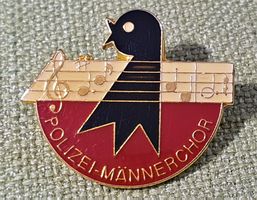 P141 - Pin Polizei Männerchor Basel Nr. 398