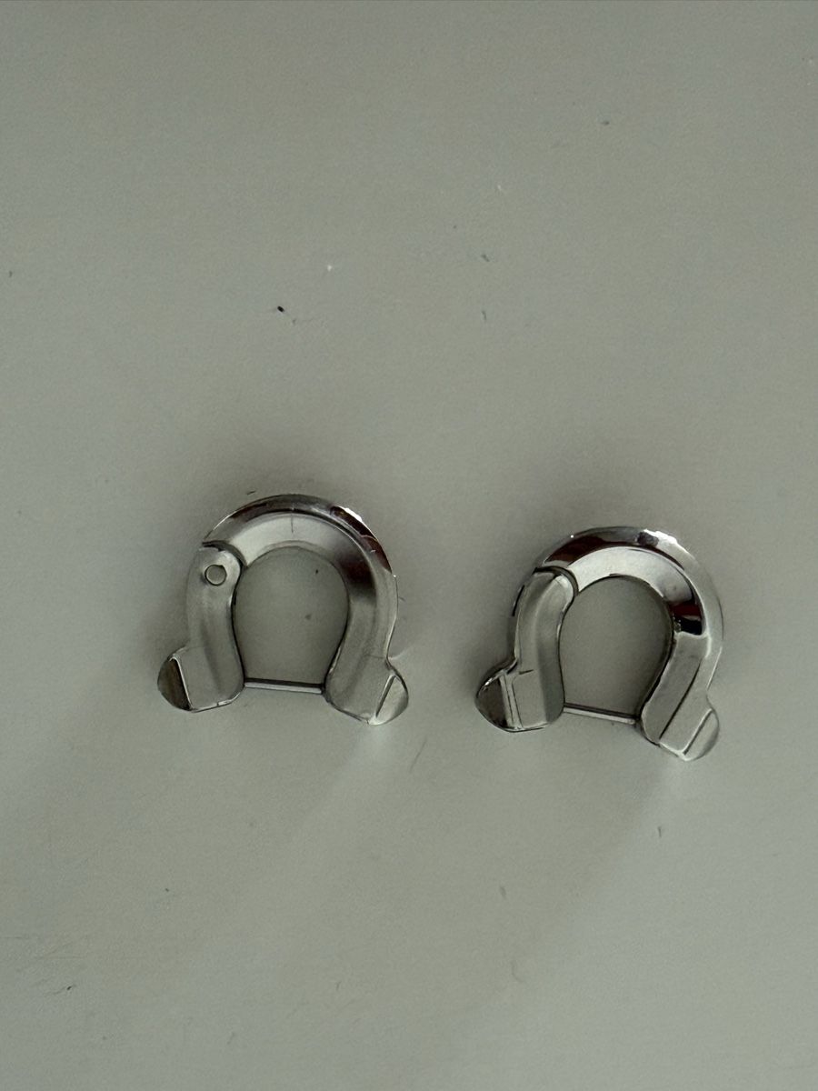 Hermès Orecchini pendenti & Orecchini a lobo: Orig. Hermes Jockette Ohrringe Np1050.-  – Usato da Wallisellen venduto da Aboutfashion 2