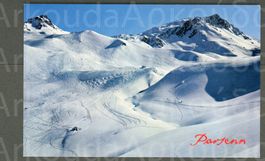 AK color Davos GR Parsenngebiet,Derby-Schuss Rg Küblis≈ 1966