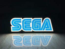 Lightbox logo SEGA avec interrupteur USB
