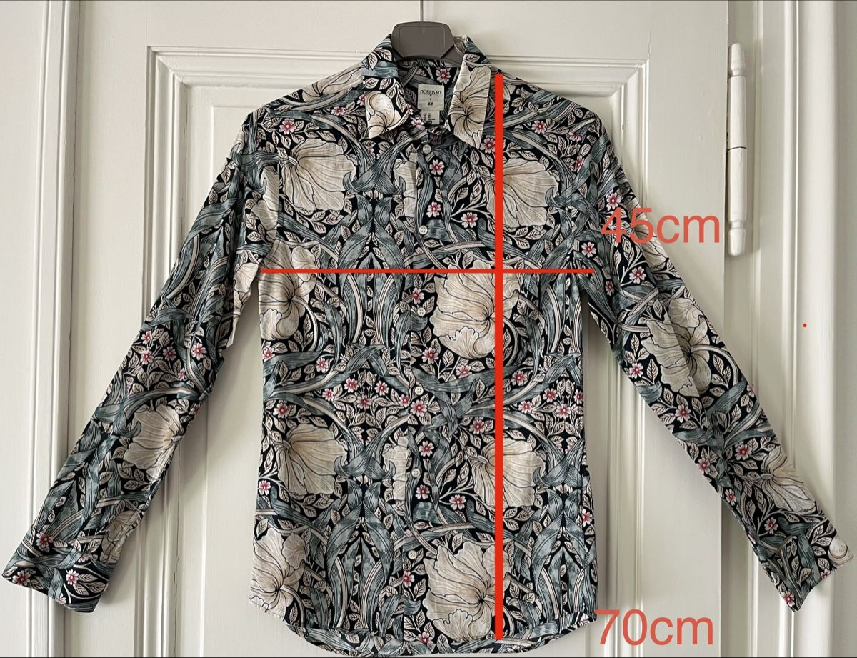 H&M Camicie: Chemise H&M x MORRIS & Co – Usato da Lausanne venduto da micou47 5