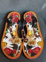 Tongs Dolce & Gabbana Bijoux / Floral