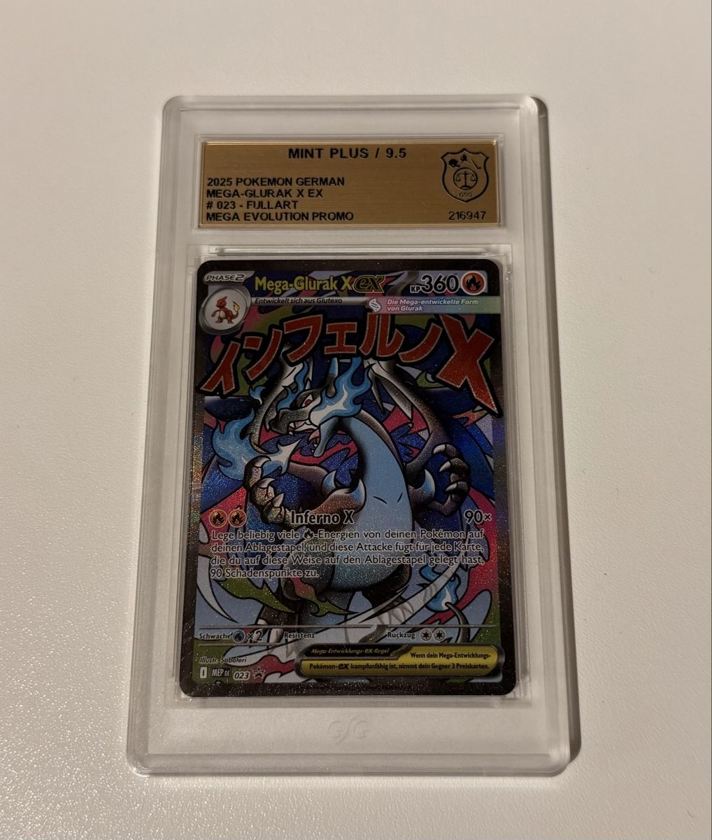 Pokémon Sammelbilder & Trading cards: Mega Glurak X EX Promo #23 – Neu (gemäss Beschreibung) aus Au SG von Bego1