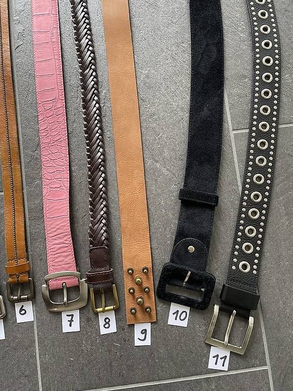 Gürtel: Damengürtel Leder diverse – Gebraucht aus Meisterschwanden von xX3000Xx 2