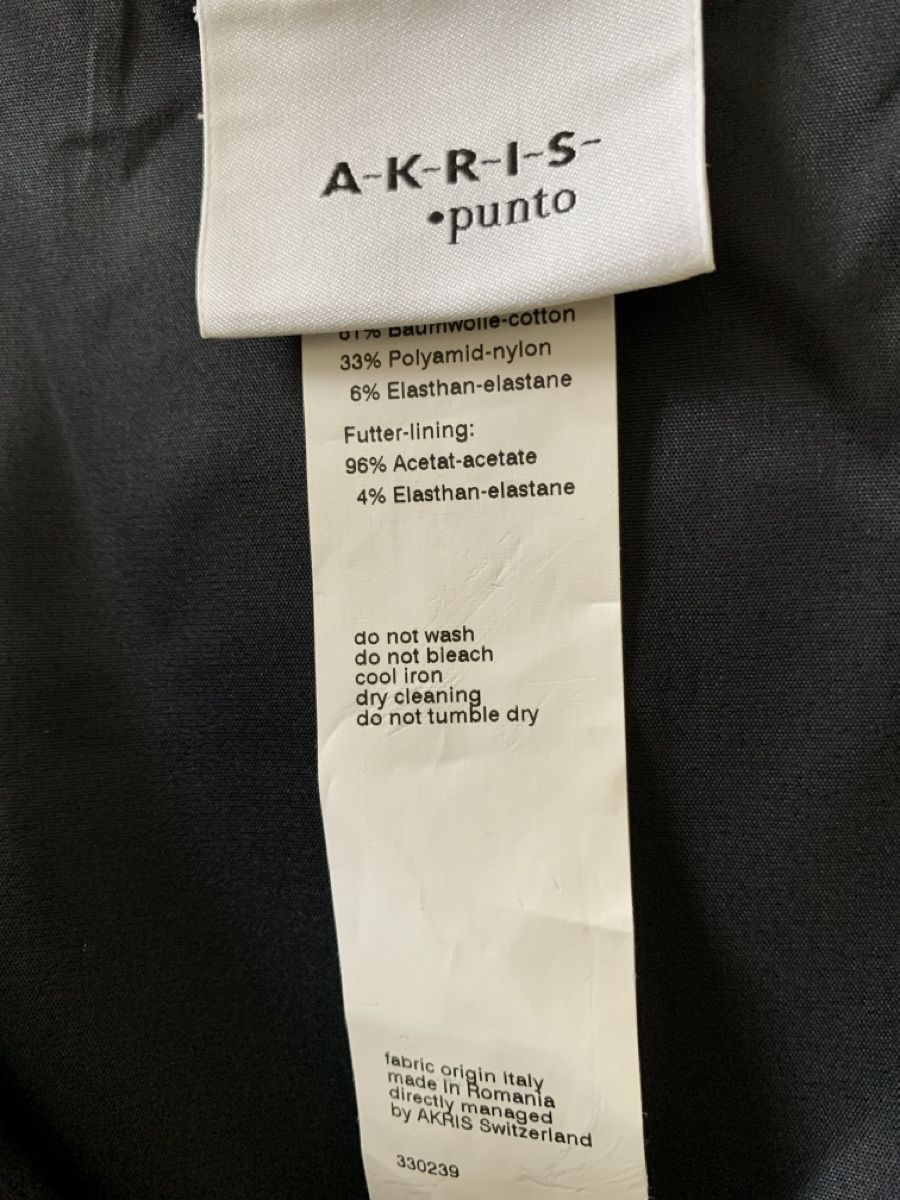Akris Vestiti: AKRIS: Elegantes blaues Kleid mit drapierter Taille 38 – Nuovo (secondo la descrizione) da Luzern venduto da paulablue 4