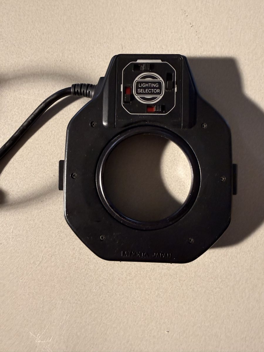 Minolta Blitze: Minolta Auto Electroflash Macro 80PX Ringblitz Set – Gebraucht aus Reinach BL von Rushkatie 4