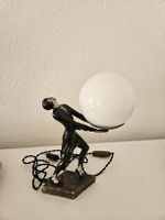 ANTIKE WUNDERSCHÖNE TISCHLAMPE AUS FRANKREICH1930