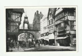 Eastgate from Foregate, Chester, Antike Postkarte