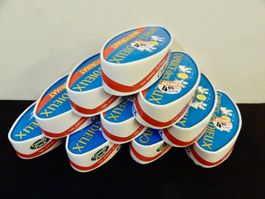 Bastelmaterial 10 Stk. Käseschachtel Schachtel oval Karton