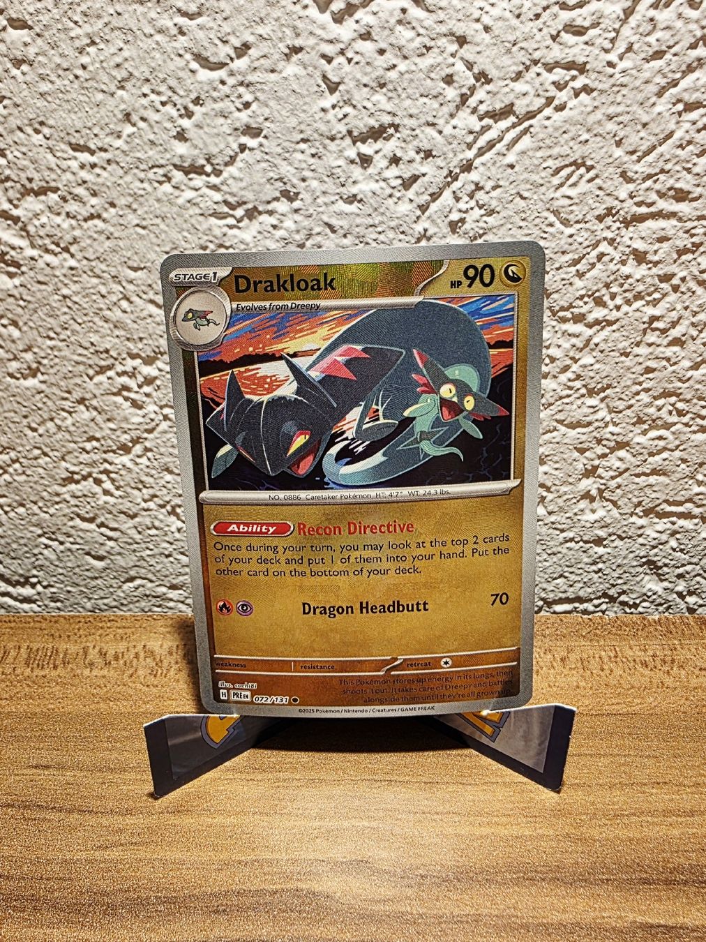 Pokémon Carte collezionabili: Drakloak Pokeball Reverse 072/131 Prismatic Evolutions – Nuovo (secondo la descrizione) da Turin (Salins) venduto da Meeelll01