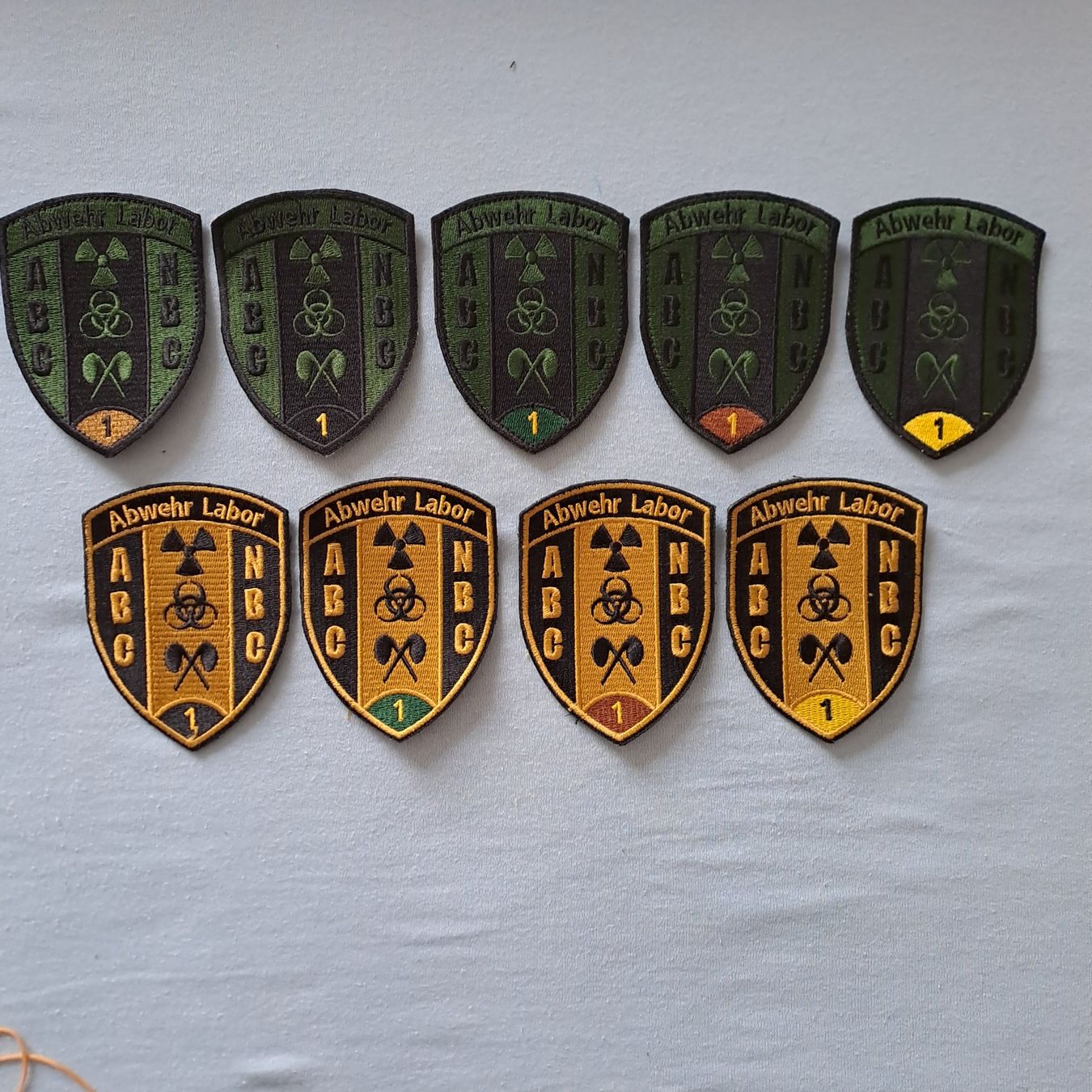 Schweizer Armee Placchette & Badge: Abwehr Labor 1 ABC – Nuovo (secondo la descrizione) da Gipf-Oberfrick venduto da Mig_29