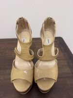 Jimmy Choo sandal wood heel