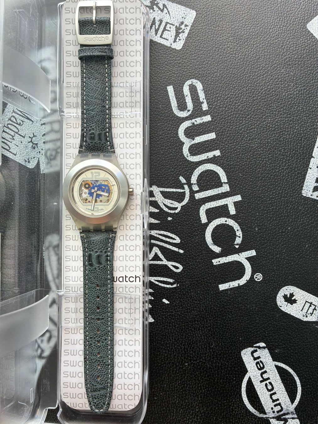 Swatch Orologi: Swatch Uhr Automatic Irony Diaphane SURROUNDED SVDK1014 – Nuovo (secondo la descrizione) da Orpund venduto da Dracaris77