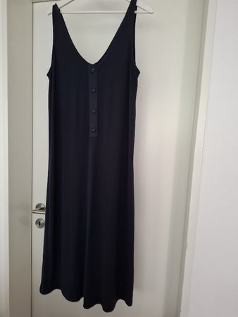 Damensommerkleid Gr L, dunkelblau