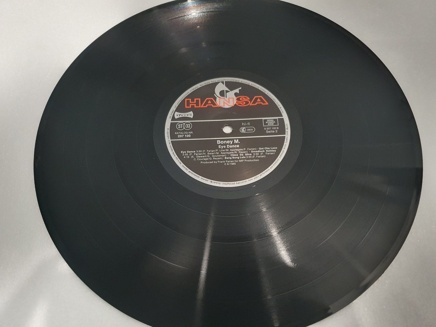 Schallplatten: Boney M. – Eye Dance – Gebraucht aus Uster von Vinyl-Leidenschaft 5