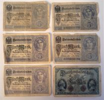 6 x 5 Mark Darlehenskassenschein