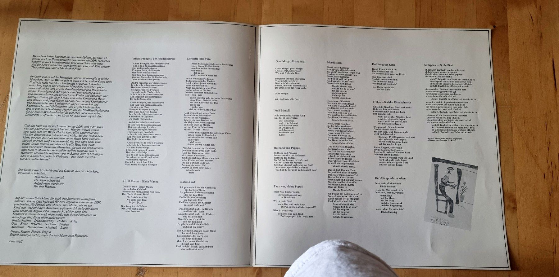 Dischi in vinile: LP Wolf Biermann "Der Friedensclown" (DE 1977) Originalpress – Usato da Luzern venduto da Frizzz 4