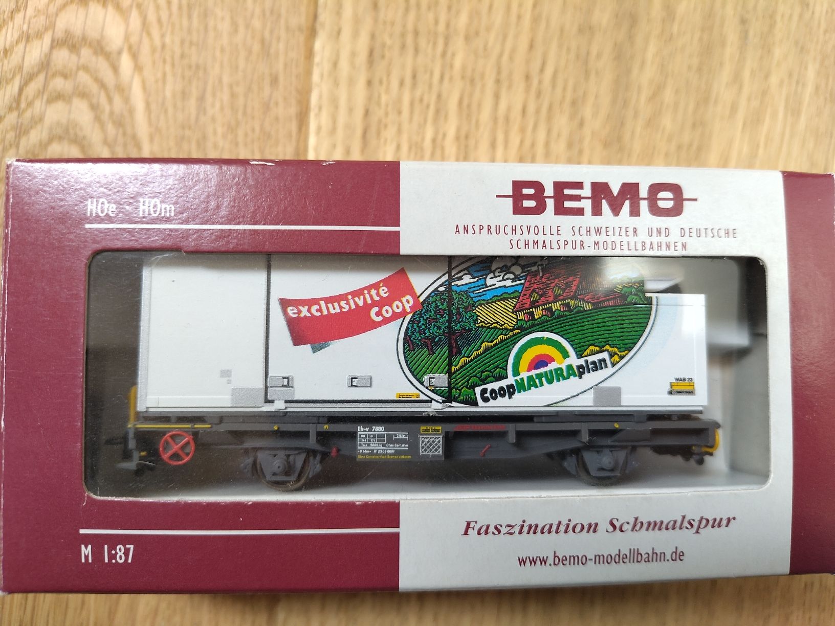 Bemo RhB Containerwagen Coop (Gebraucht) in Recherswil für CHF 34 – mit ...