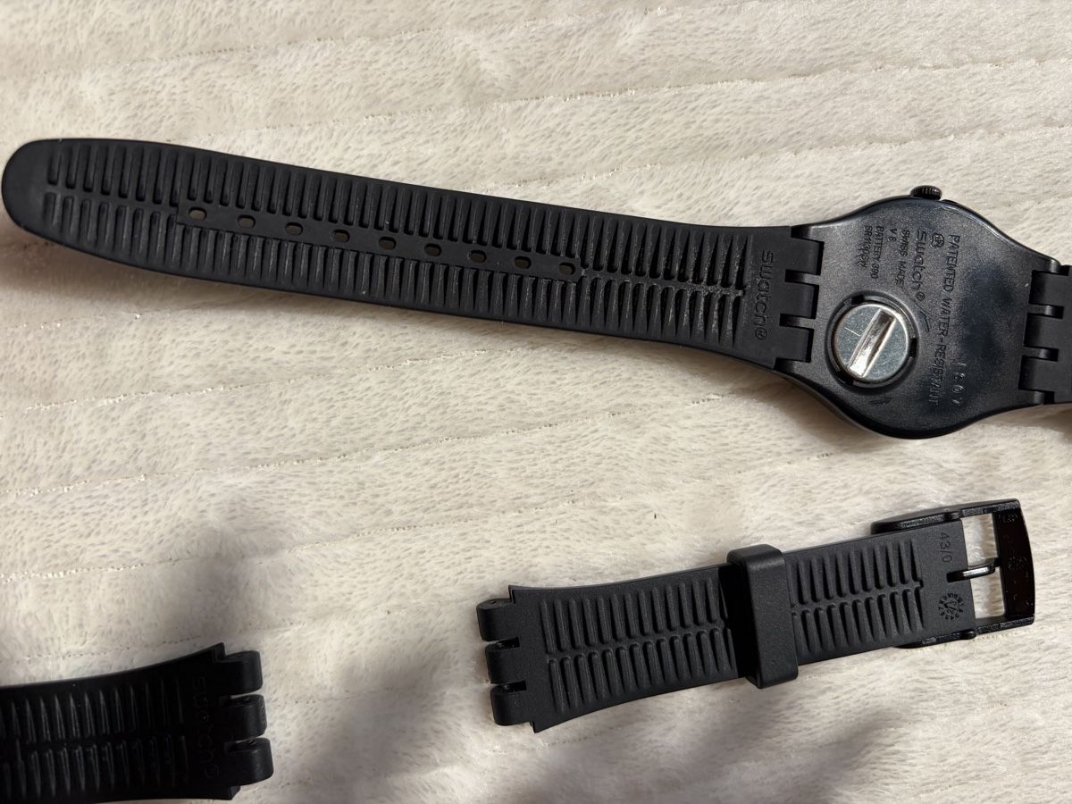Swatch Orologi: Ältere Swatch New Gent mit Ersatzband – Usato da Möhlin venduto da seerose6 2