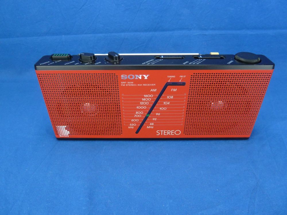 Radio Portable Sony SRF-M606, FM Stéréo, Bon état, Pour Audiophile Nomade