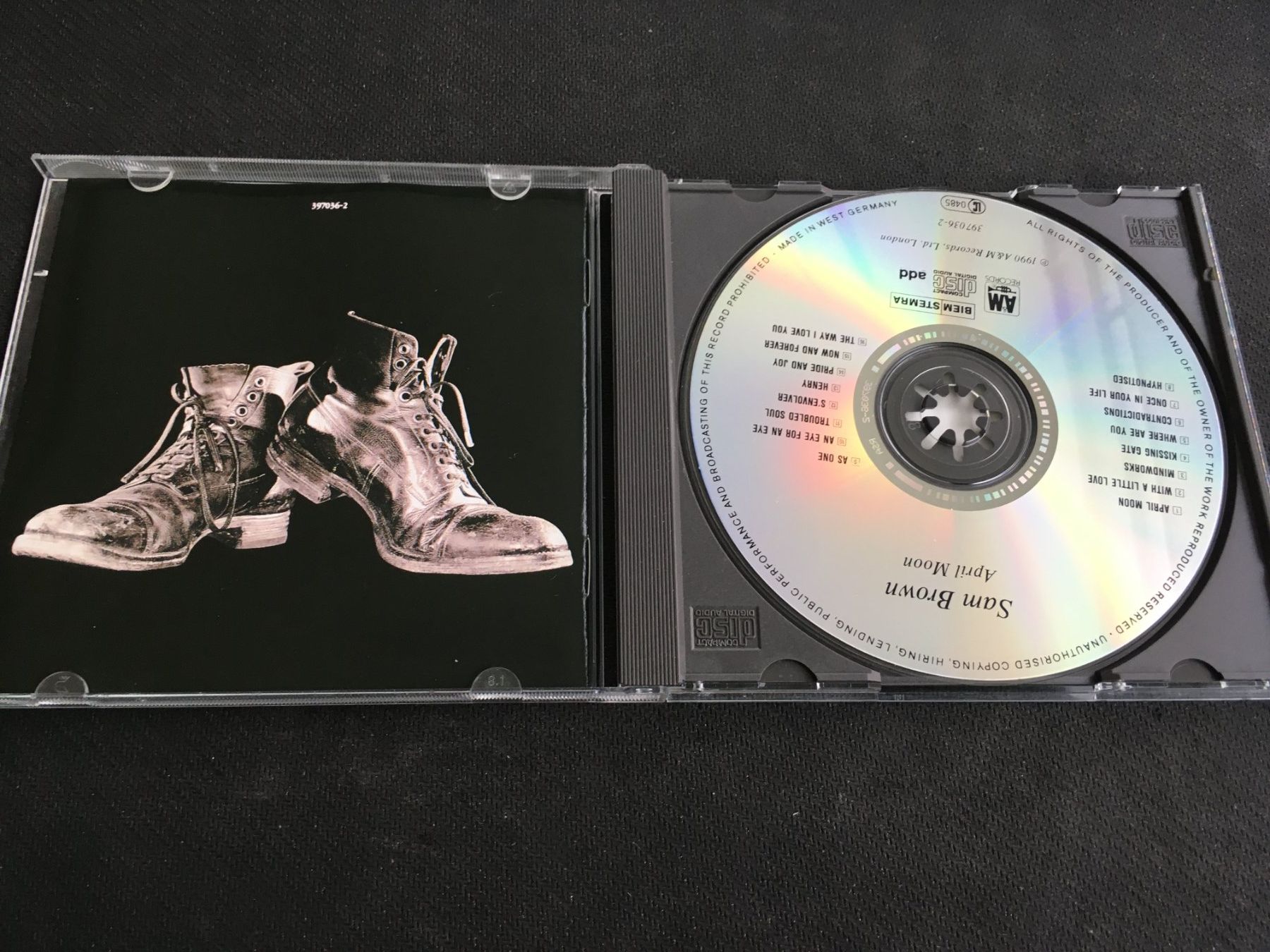 CD: Sam Brown - April Moon -CD- – Usato da St.Gallen venduto da MedienJoe 1