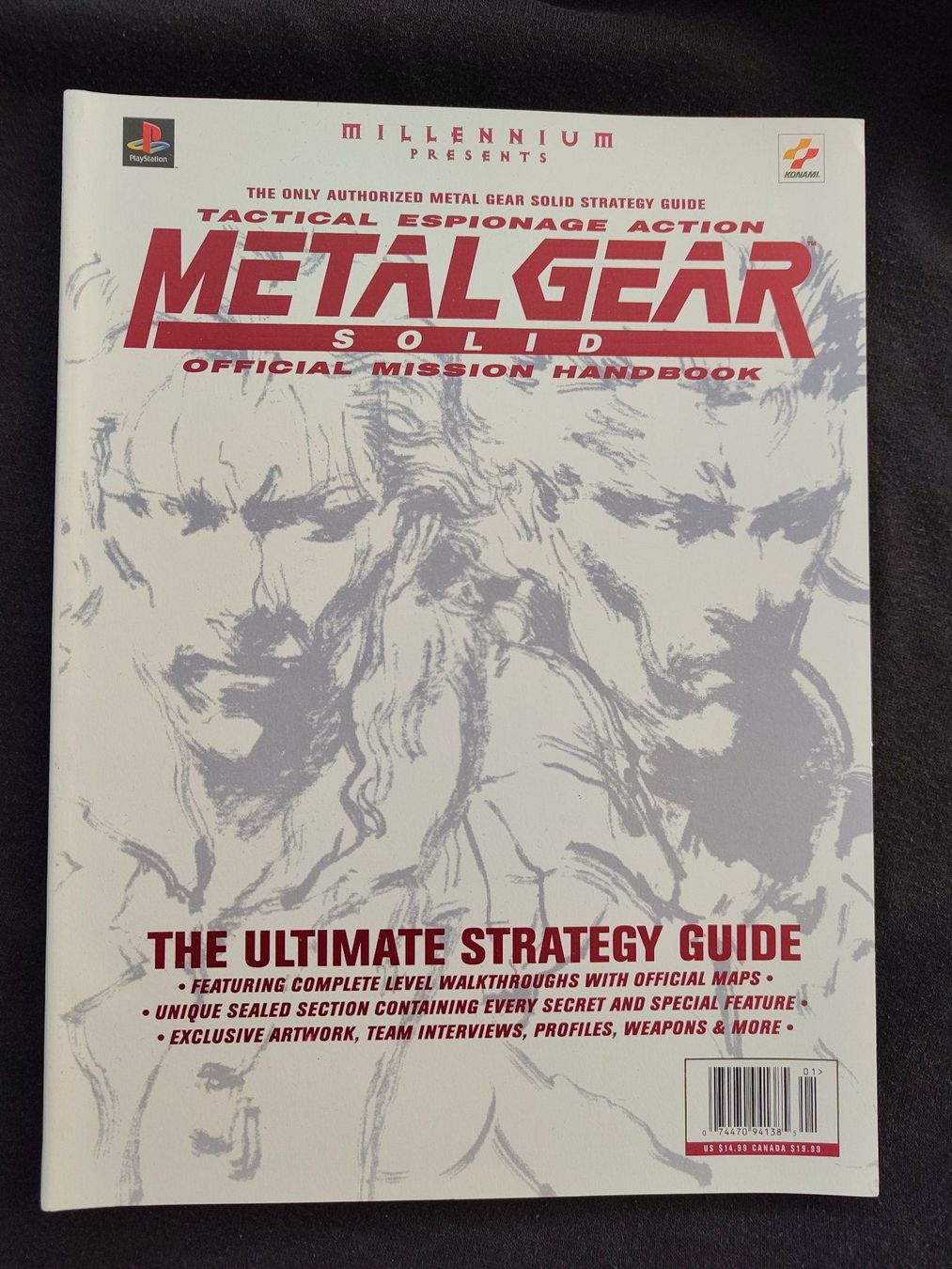 Giochi: Metal Gear Solid Official Mission Handbook – Usato da Schachen LU venduto da retrogamer