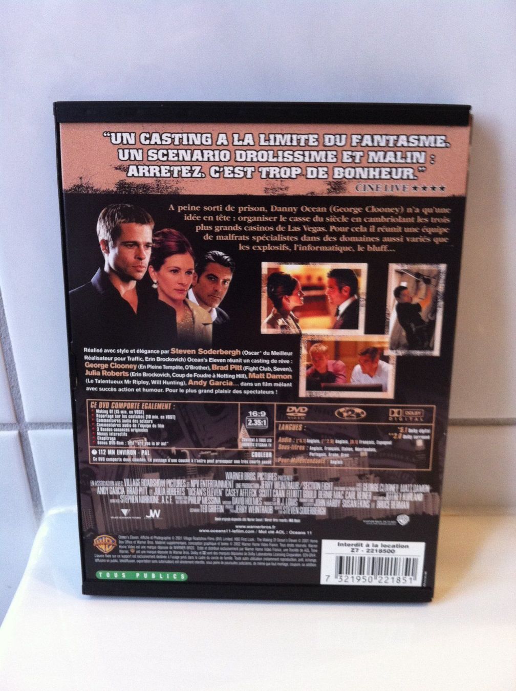 Tutti i DVDs: 🤩OCEAN'S ELEVEN DVD – Nuovo (secondo la descrizione) da Olten venduto da Naja-Twins-Twins 1