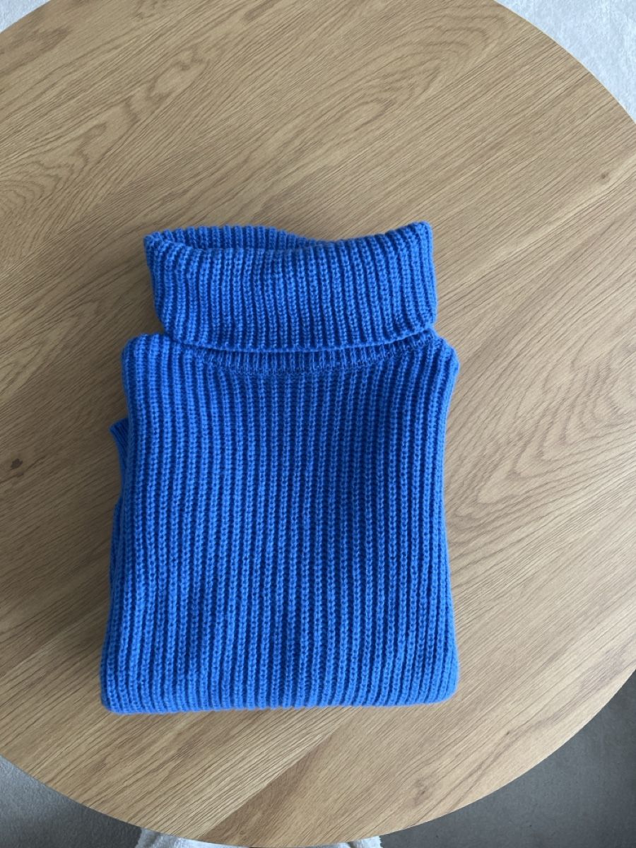 Maglioni & Felpe: Blauer Strickpullover mit Rollkragen Gr. S – Nuovo (secondo la descrizione) da Schübelbach venduto da 18sunshine 1