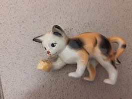 Porzellan Katze