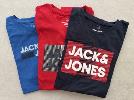 Jack & Jones T-Shirt Grösse 176 (3 Stück) Jungs Teenager
