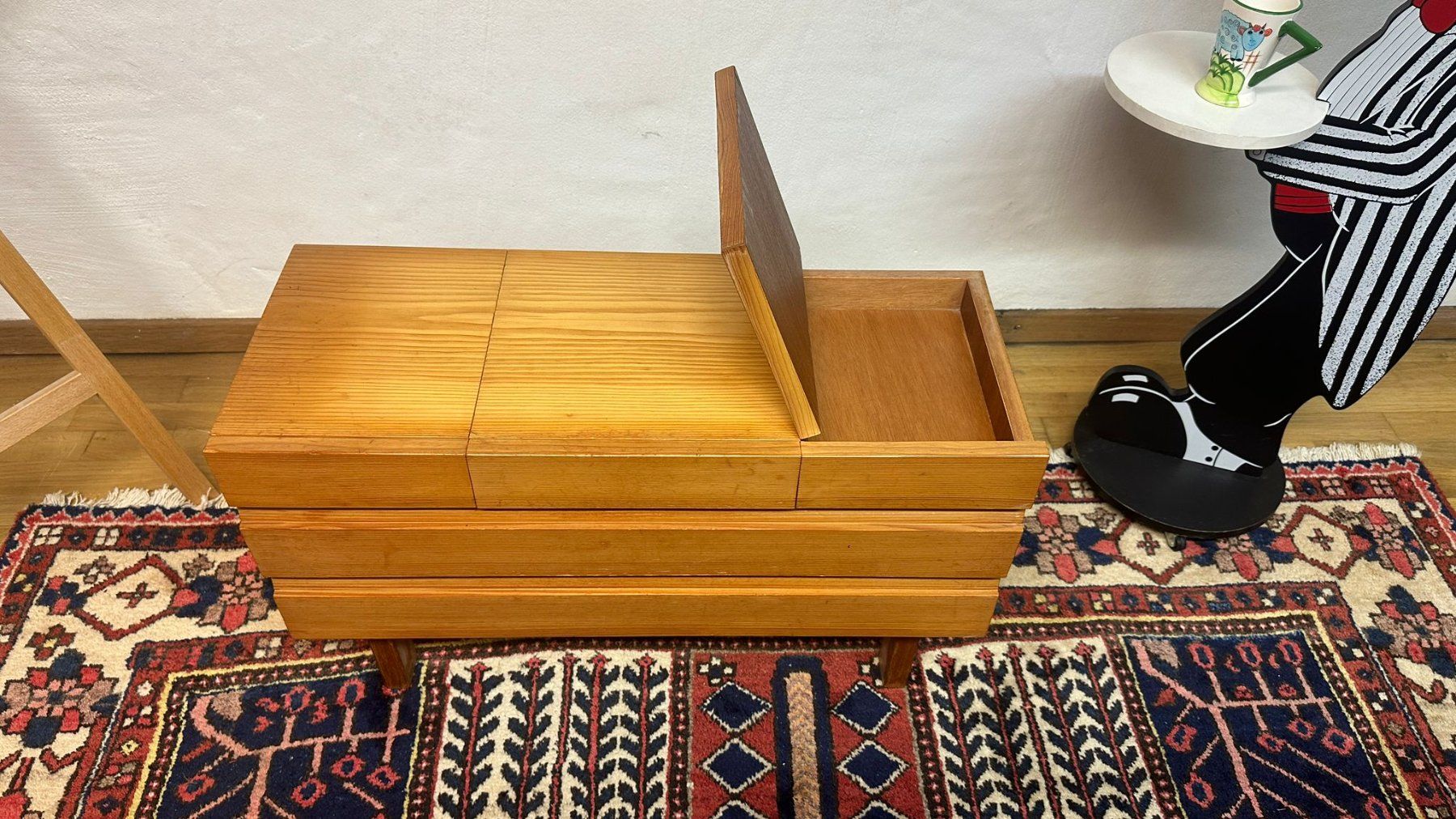 Kommoden: Mid Century Kommode mit 2 Klappschubladen - Vintage – Gebraucht aus Schlieren von Norauro 2