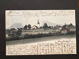 Postkarte Aeschi    1905  (P371)