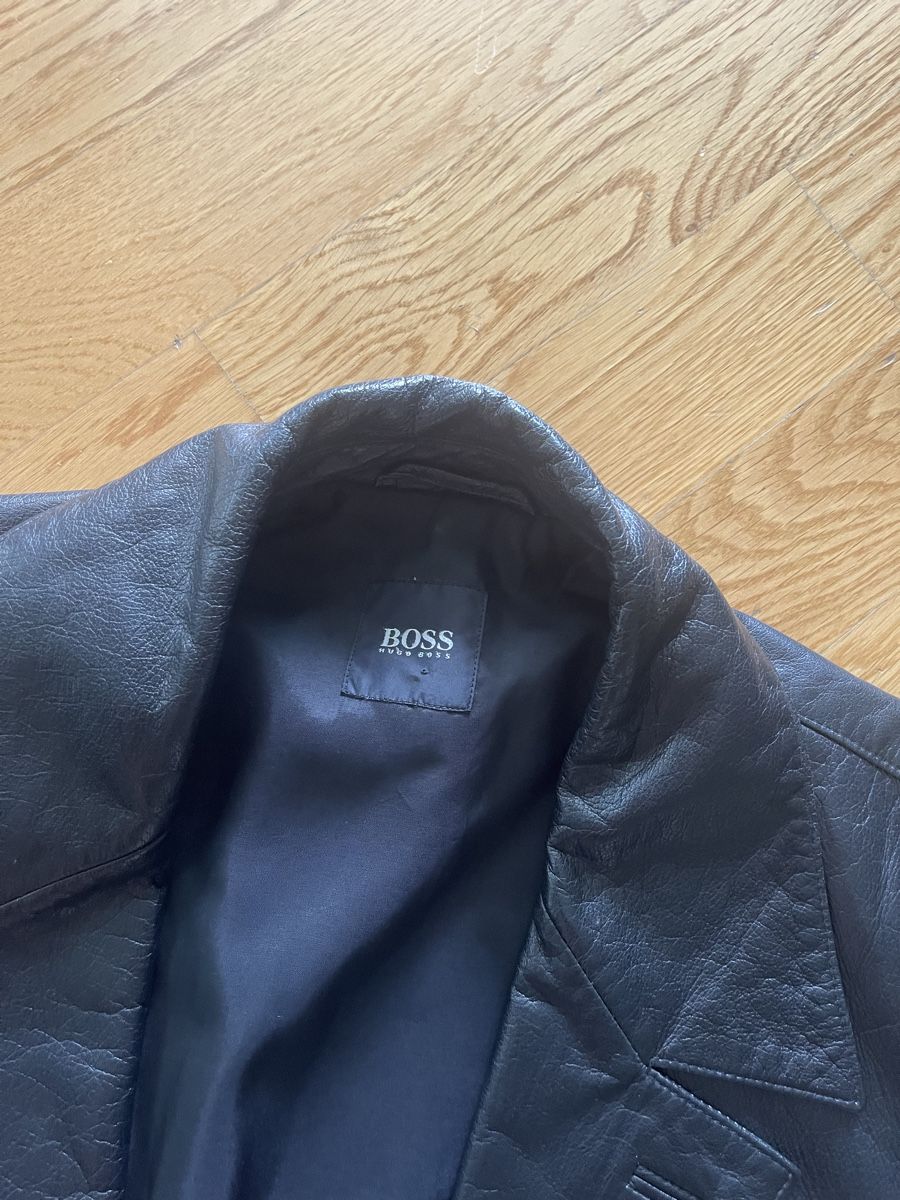 Hugo Boss Cappotti: Lederjacke Hugo Boss Ledermantel, Grösse 52 – Usato da Rüschlikon venduto da leo_mwz2 1