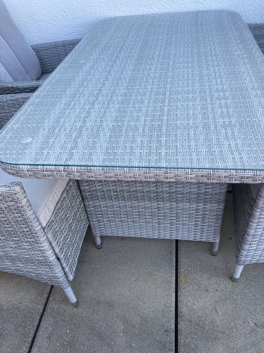Set di tavolo e panche: Gartentischset – Usato da Bergdietikon venduto da Marilyn9 5